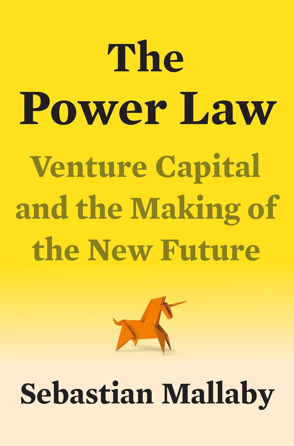 Cover of The Power Law by Sebastian Mallaby - venture capital book